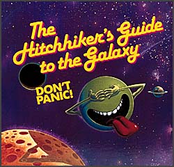 The Hitchhiker's Guide to the Galaxy Cover